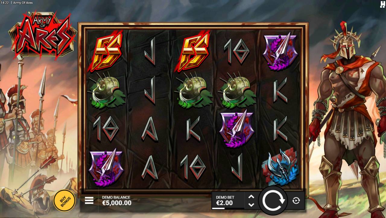 Army Of Ares (Hacksaw Gaming) Image 2